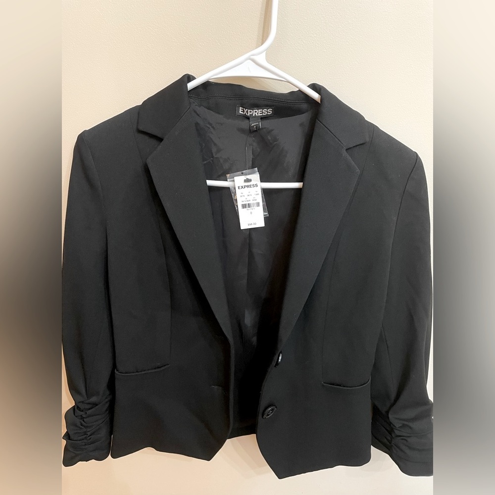 Express Black Blazer Size 0